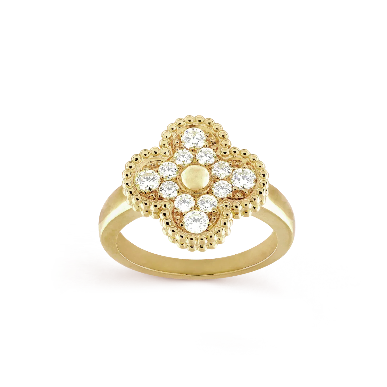 [Royal]CLOVER DIAMOND RING