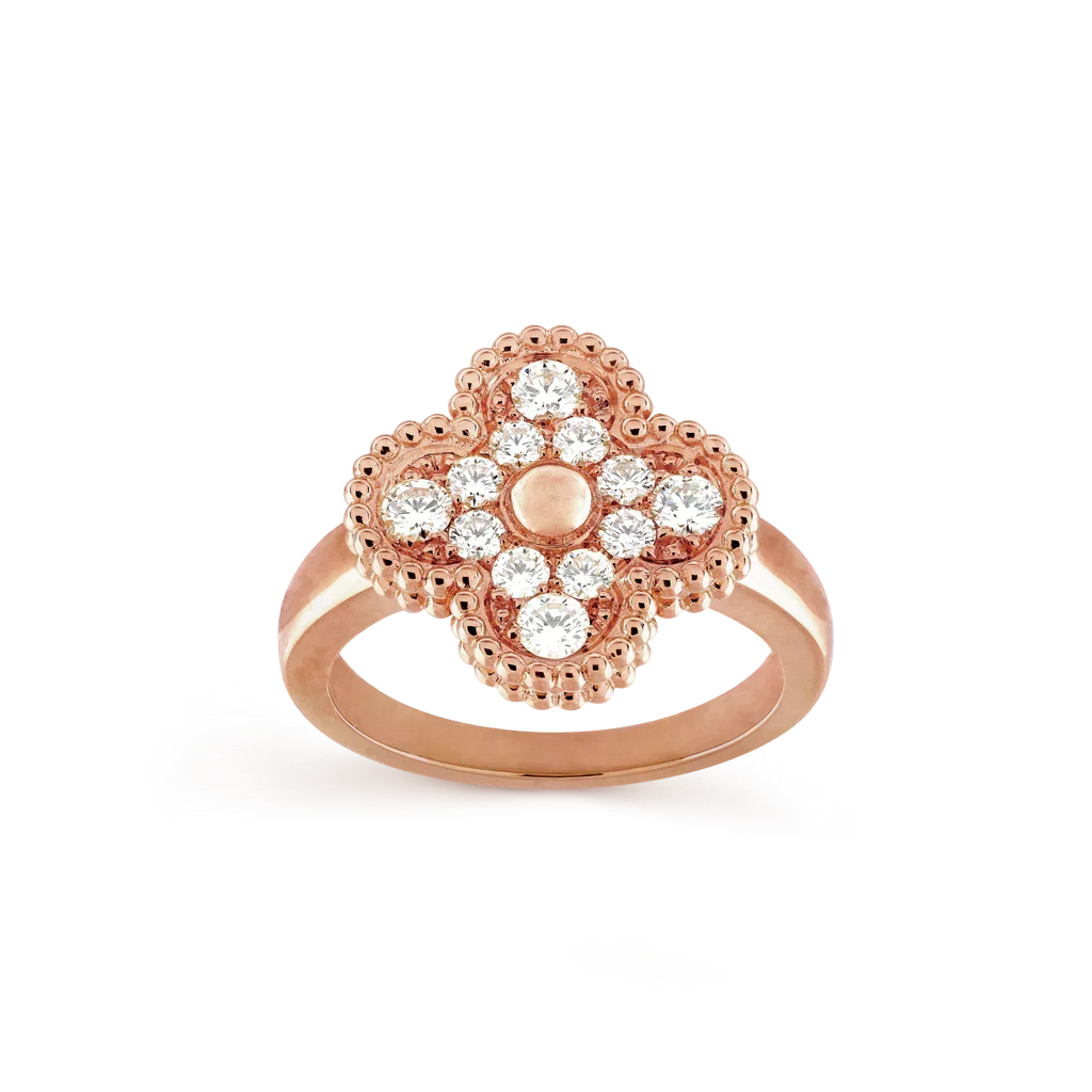 [Royal]CLOVER DIAMOND RING