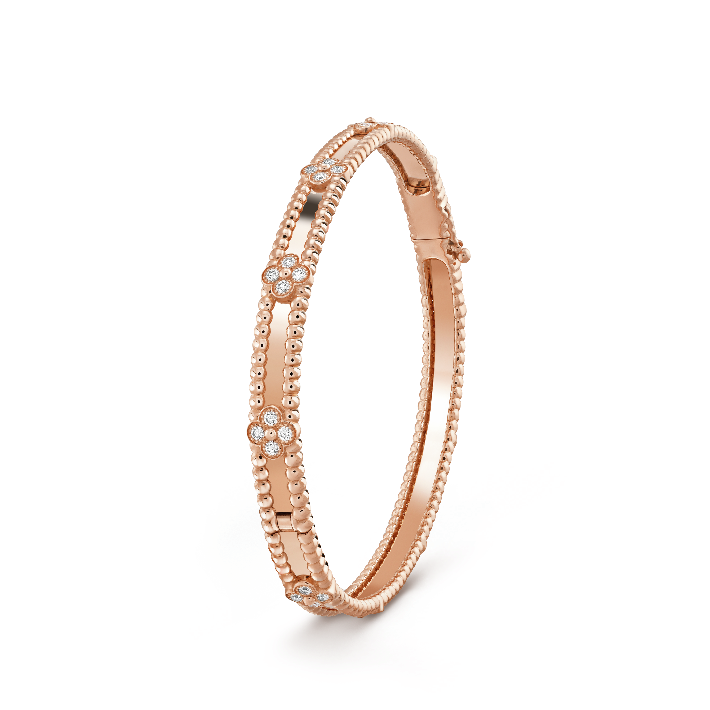 [Royal]CLOVER BRACELET 4MM DIAMONDS