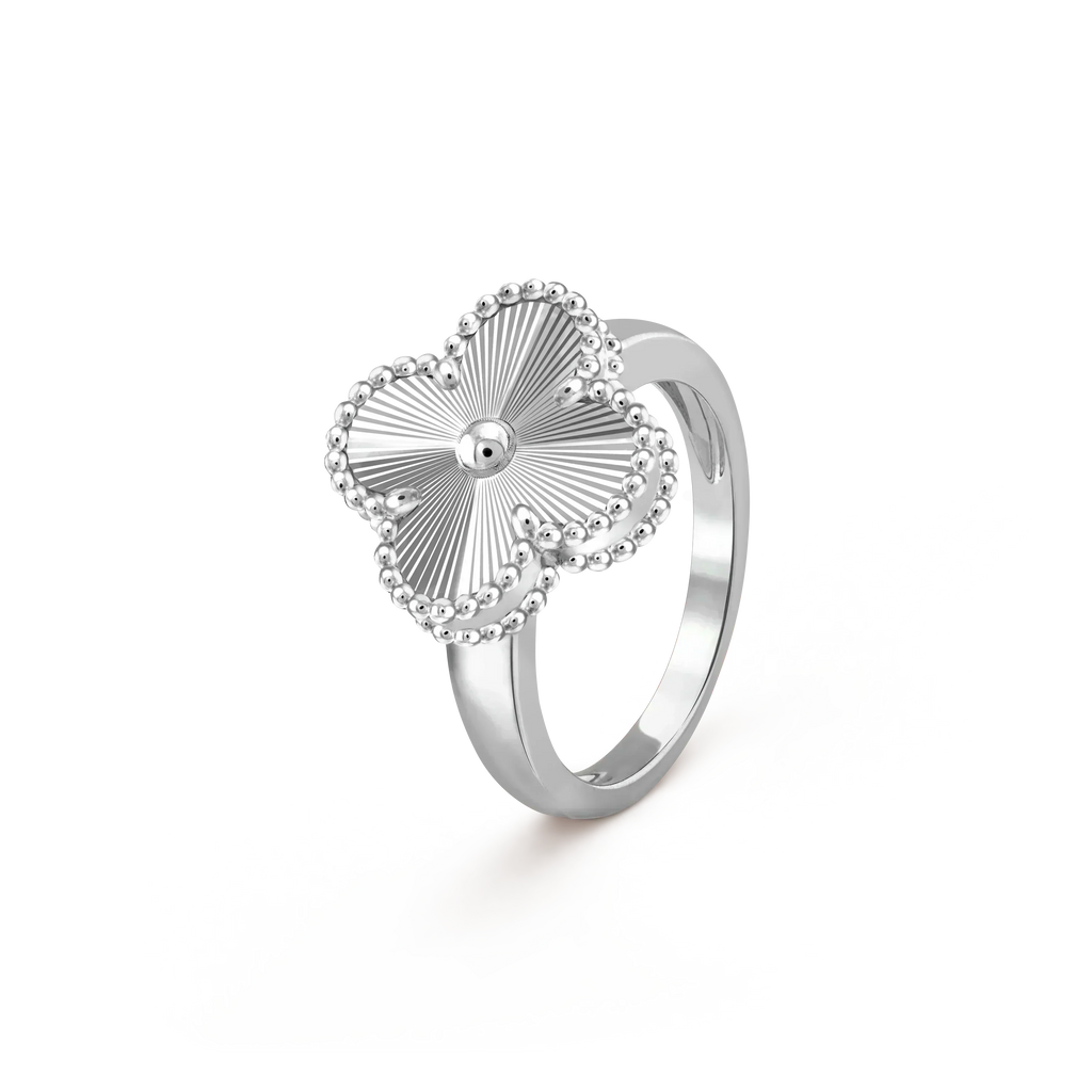 [Royal]CLOVER SILVER RING