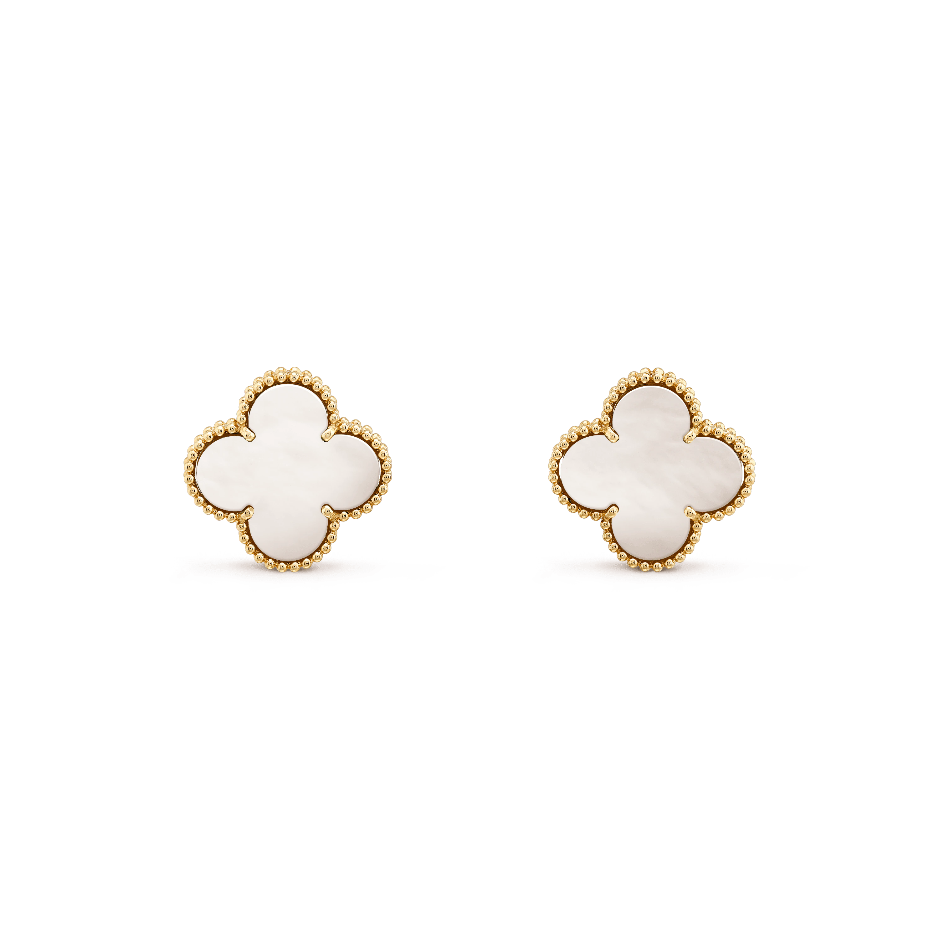 [Royal]CLOVER MINI GOLD EARRINGS