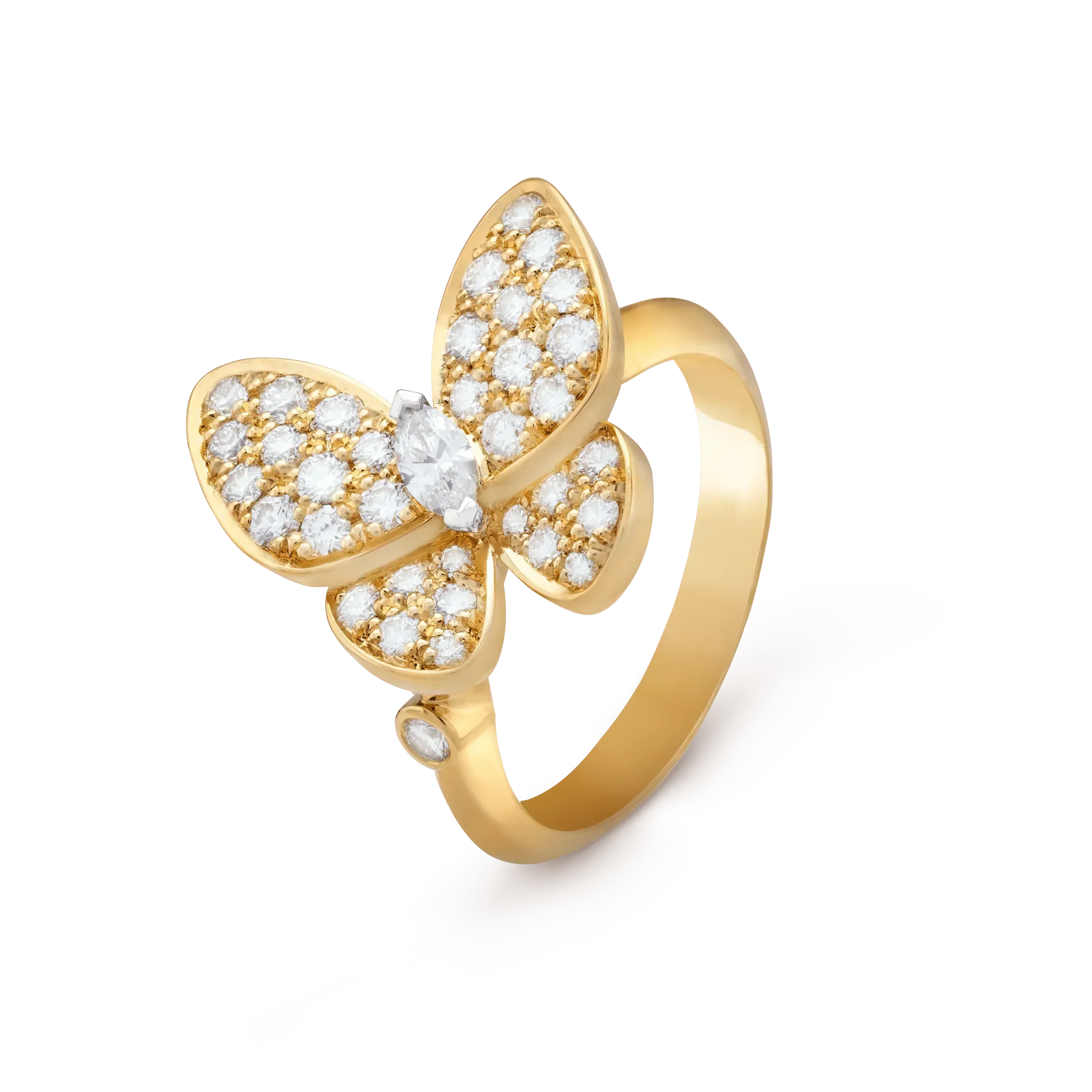 [Royal]BUTTERFLY DIAMOND RING